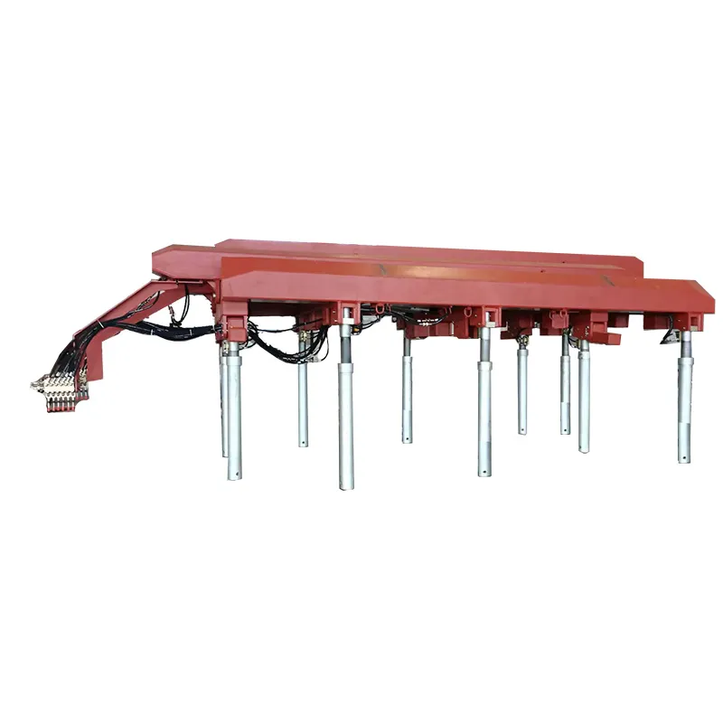 Гидравлическая крепь с чередующейся балкой для горных выработок (2)