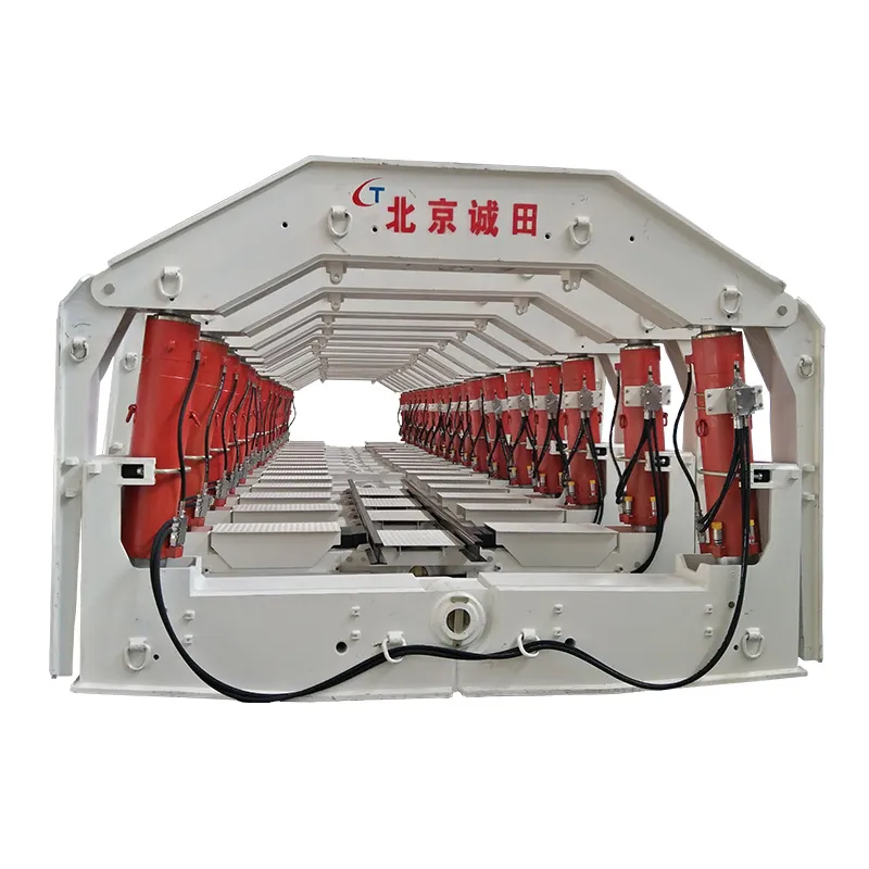 Портальная гидравлическая крепь для опережающей поддержки выработок (2)